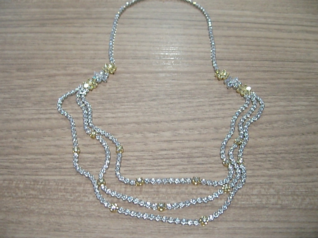 Colar Riviera em Ouro 18k — vista 3