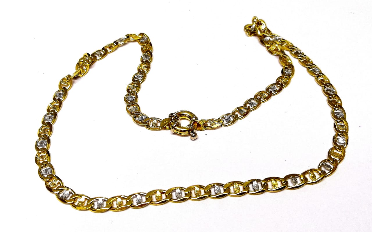 Corrente em Ouro Branco 18k — vista 3