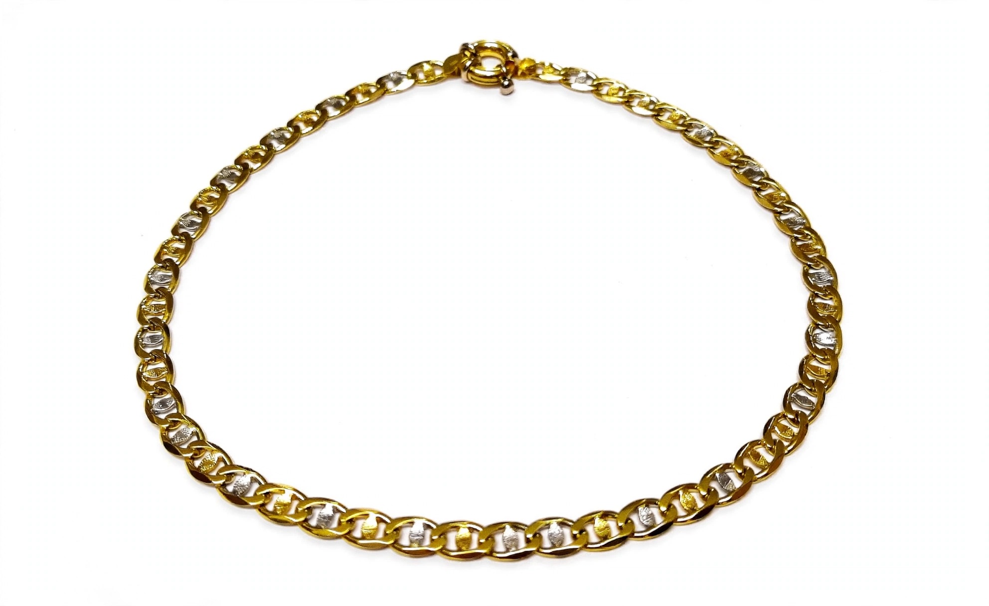 Corrente em Ouro Branco 18k