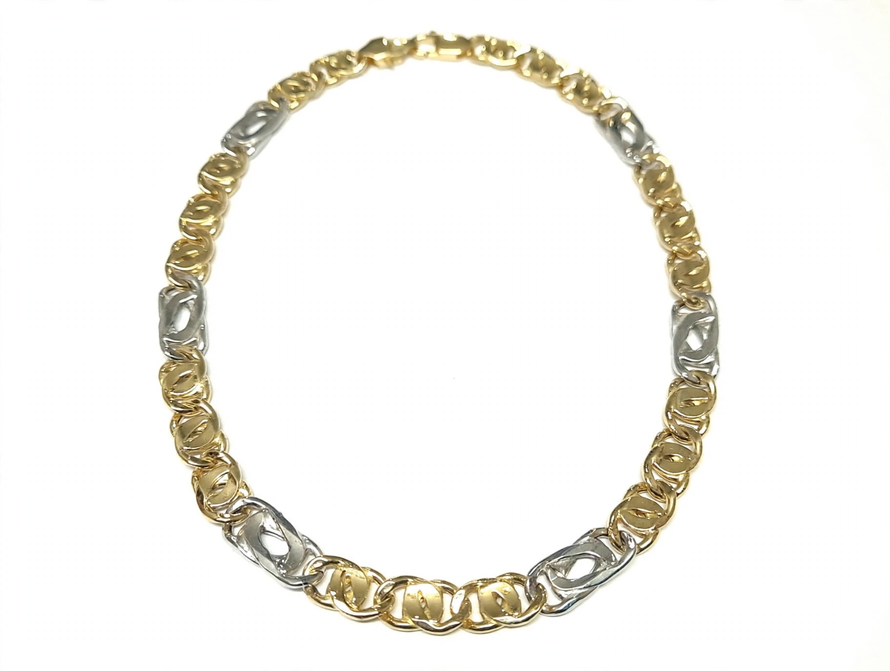 Corrente em Ouro Branco 18k
