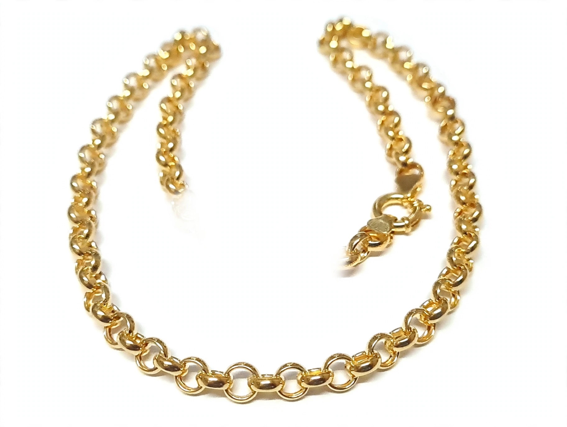 Corrente Elo Português em Ouro Amarelo 18k