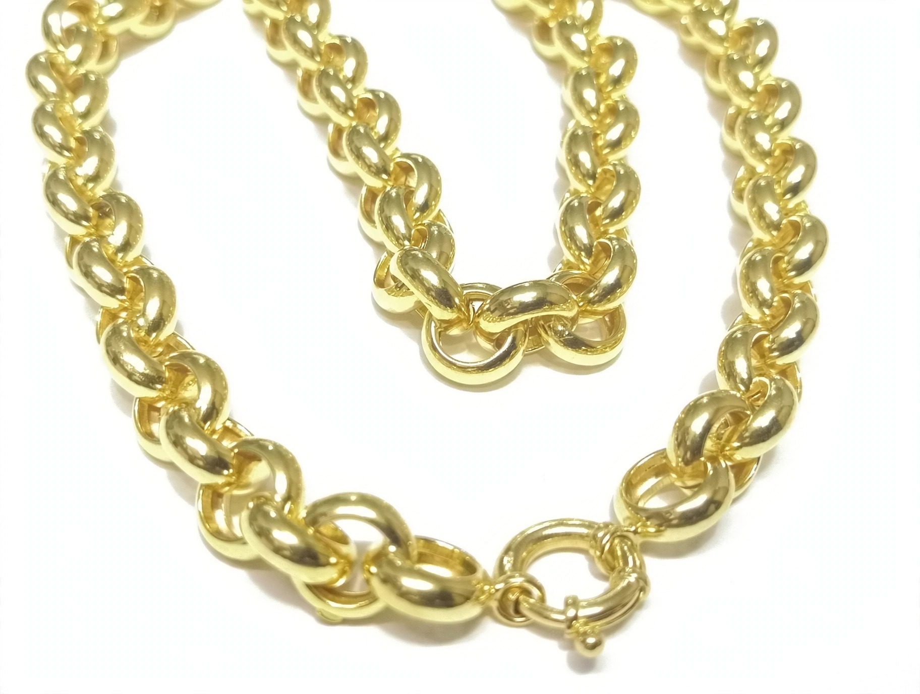 Corrente Elo Português em Ouro Amarelo 18k
