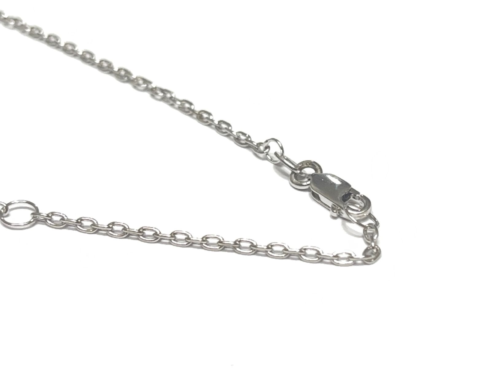 Corrente em Ouro Branco 18k — vista 3