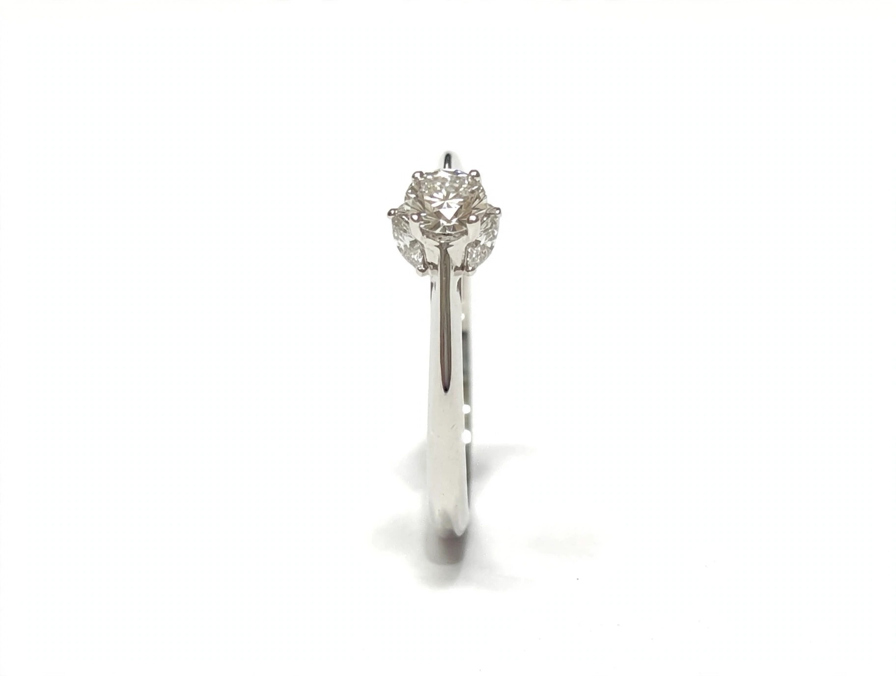 Solitários em Ouro Branco 18k