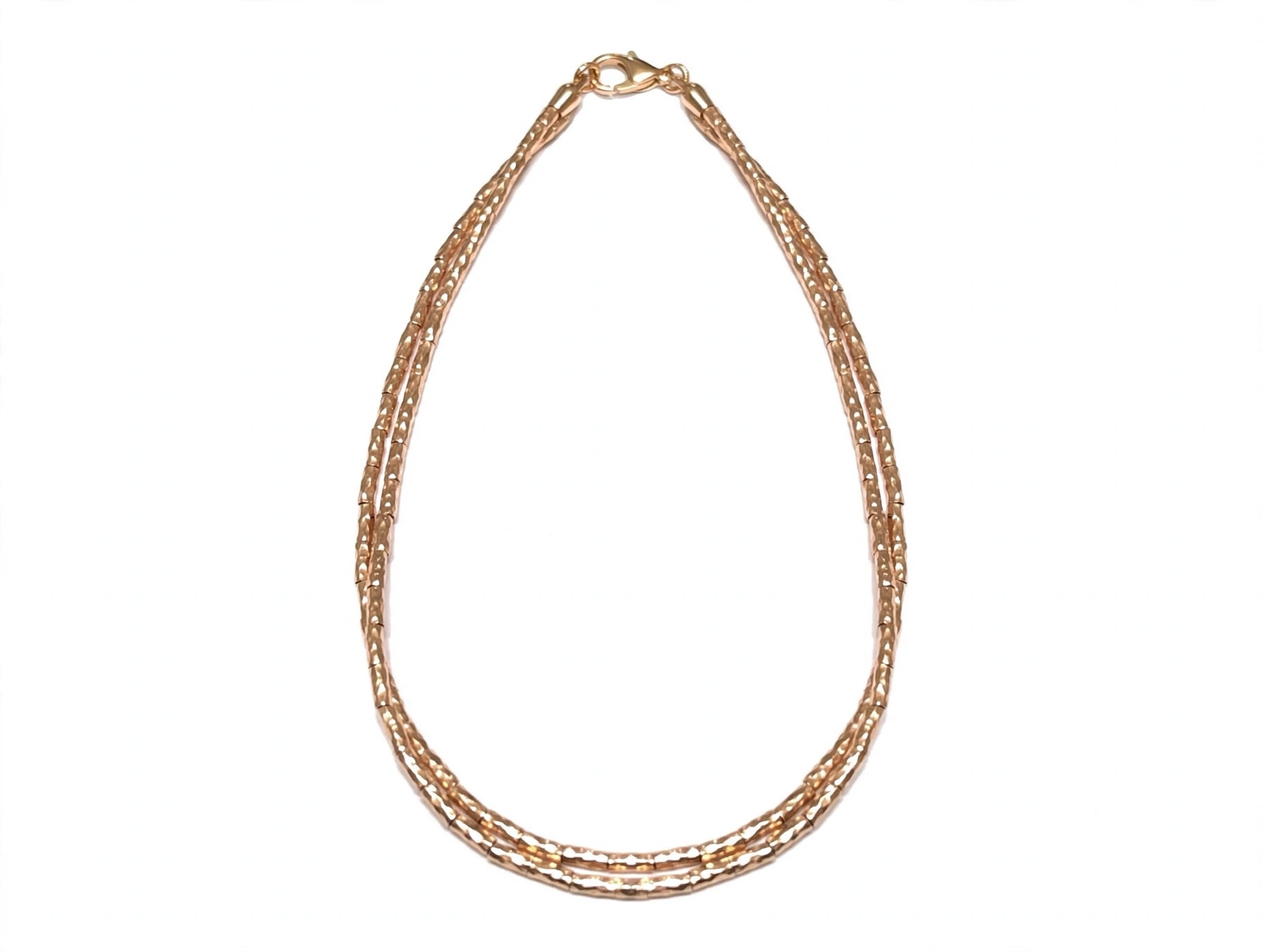Corrente em Ouro Rosé 18k