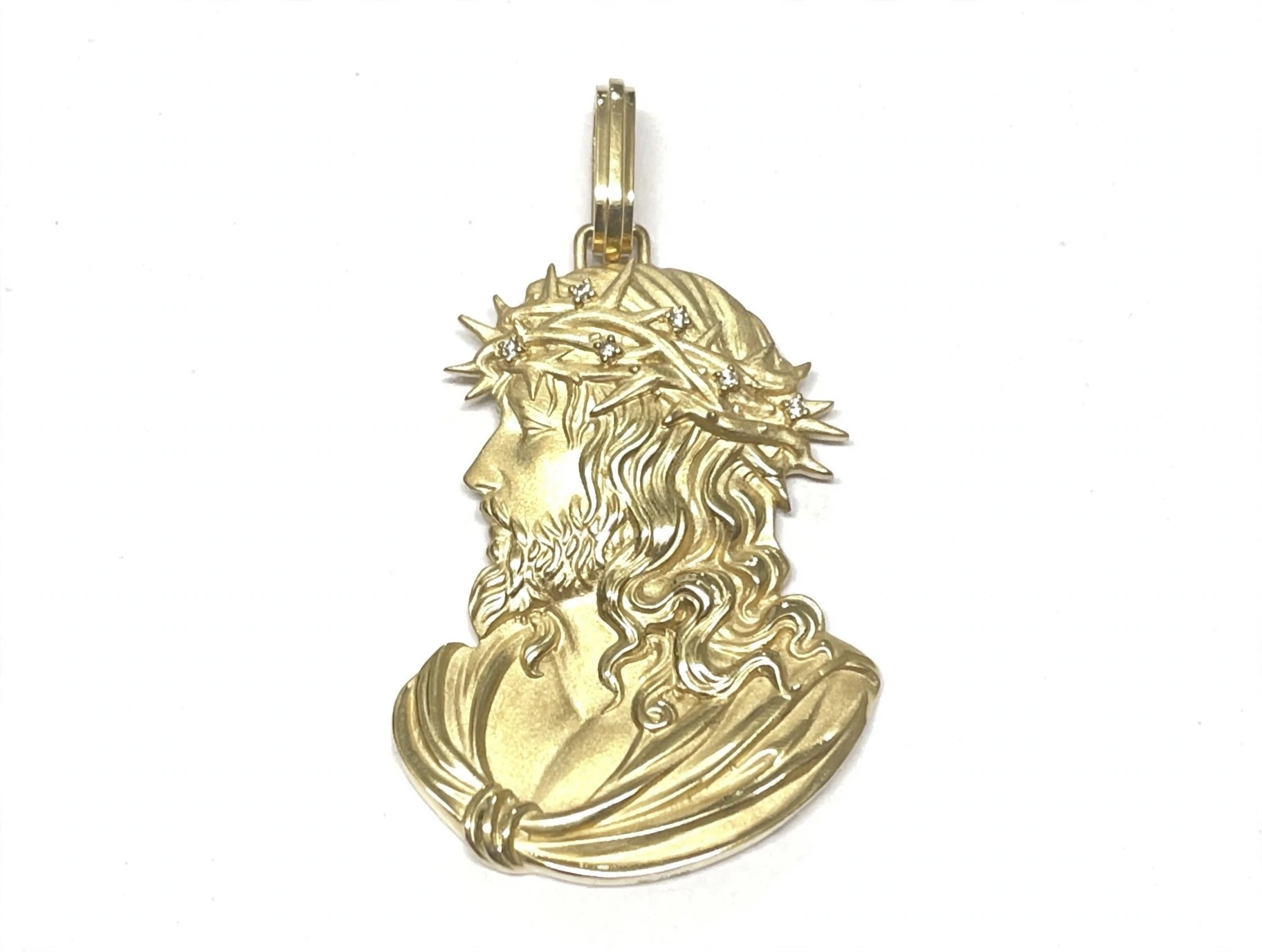 Pingente em Ouro 18k com Diamante