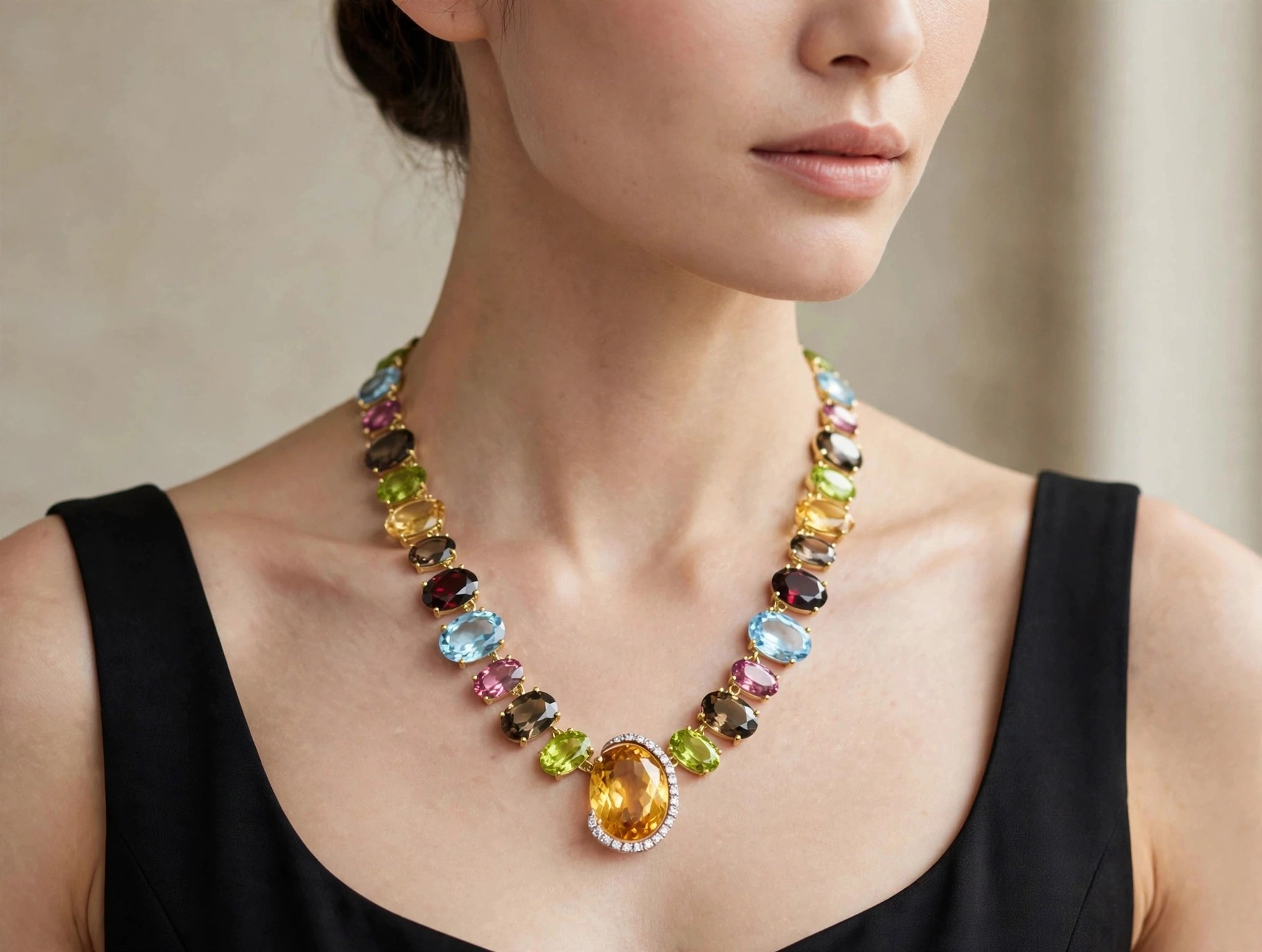 Colar em Ouro Amarelo 18k — vista 2