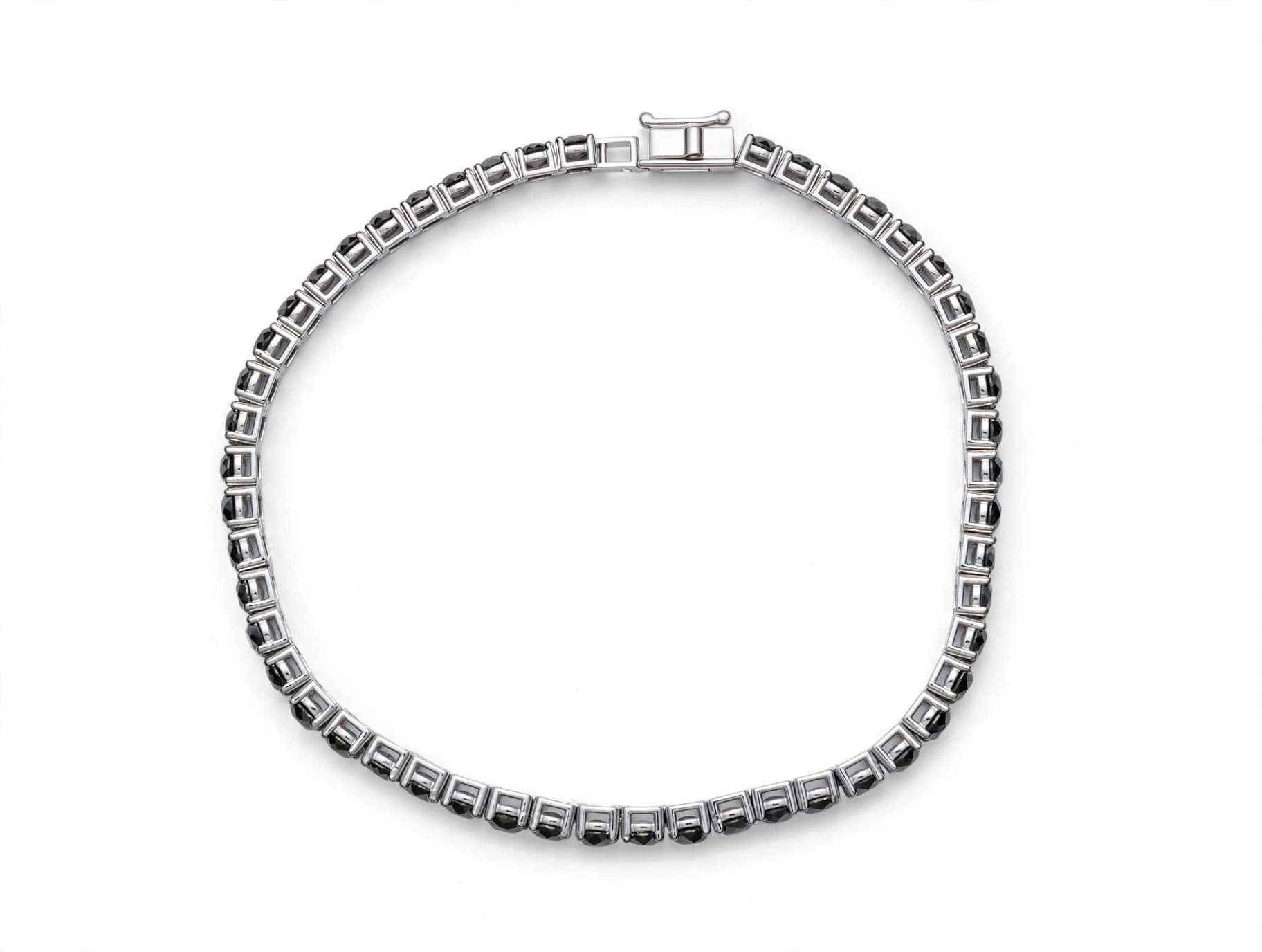 Pulseira em Ouro Branco 18k