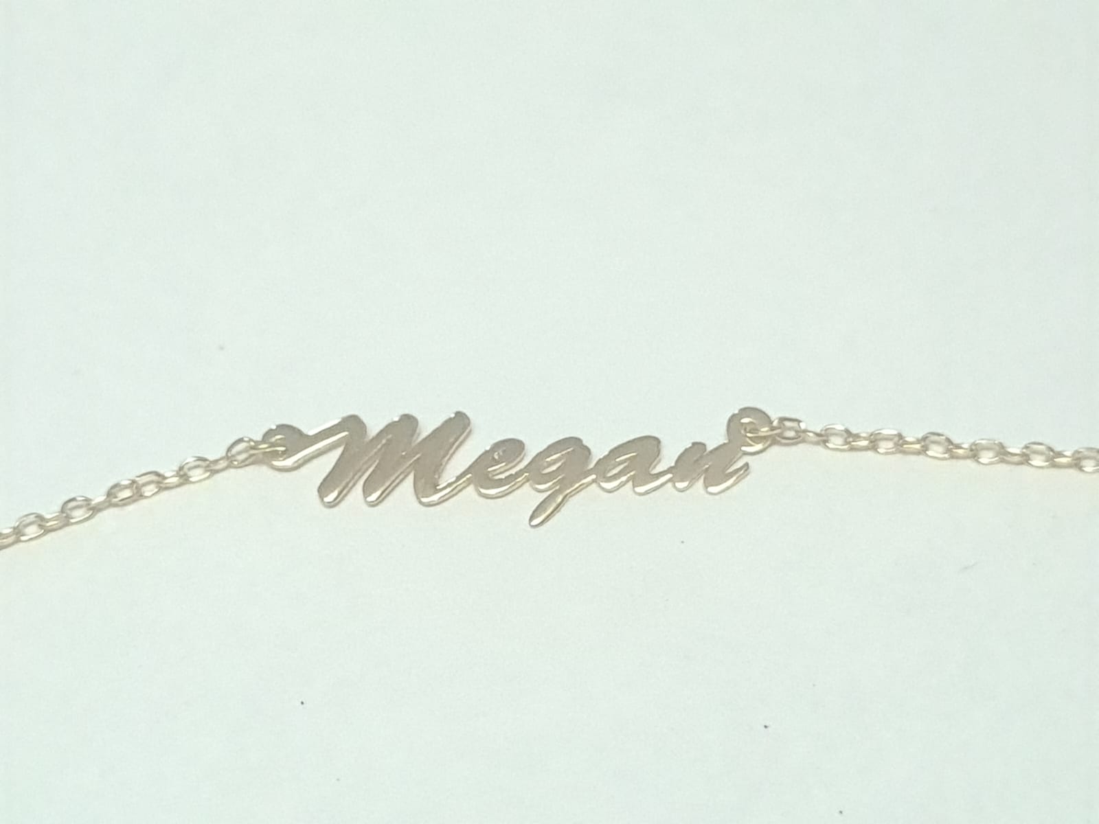 Pulseira Infantil com Nome em Ouro Amarelo 18k