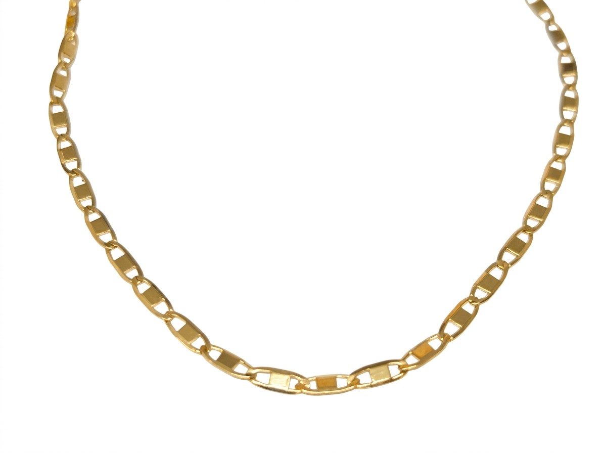 Corrente em Ouro Amarelo 18k com Diamante — vista 3
